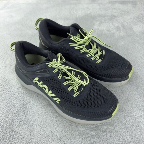 Hoka One One Bondi 7 Black Running Shoes Men’s Size 9 US - Picture 1 of 15